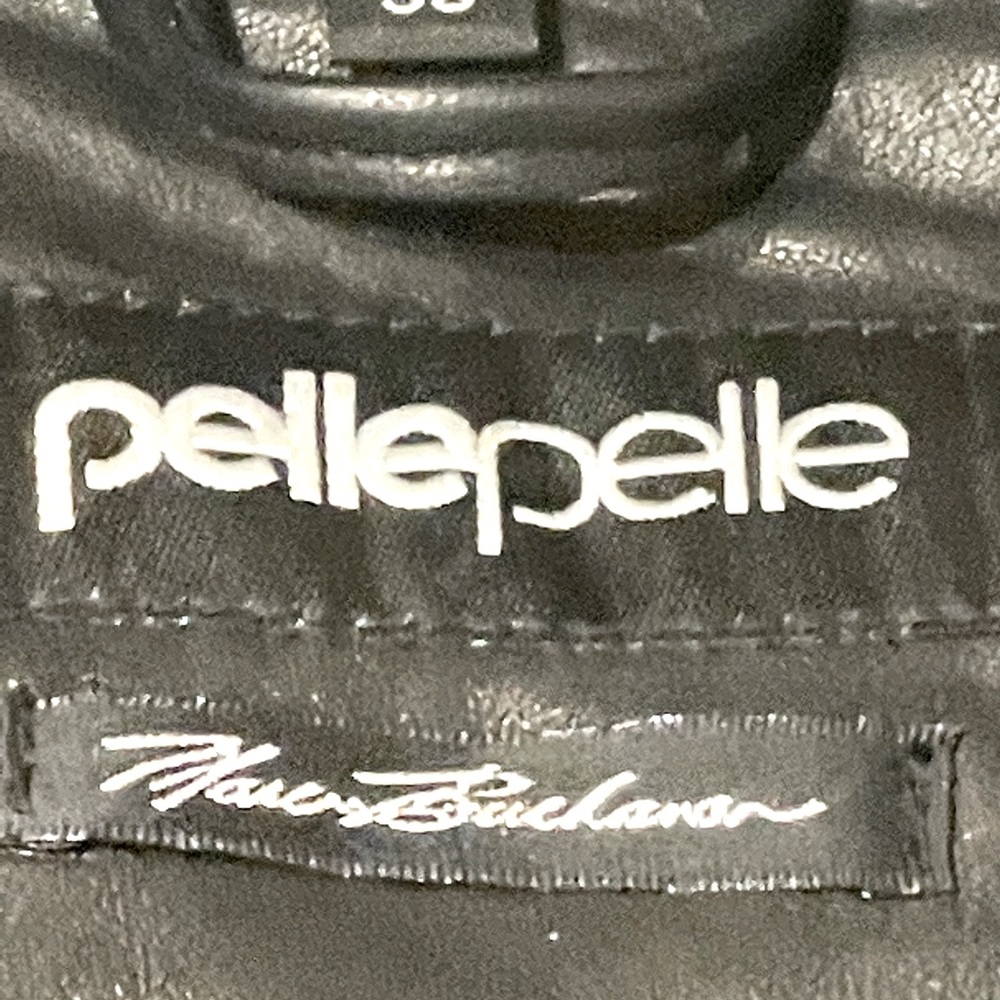 Pellepelle jacket sheep skin with fox fur collar it’s real never used